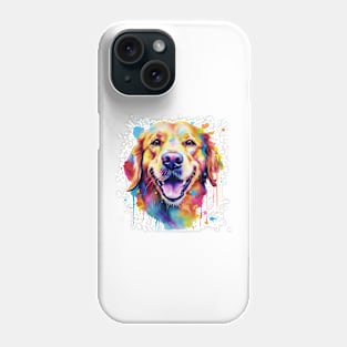 Golden Retriever Art Phone Case