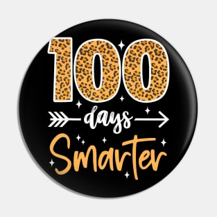 Leopard 100Th Day Of School Teacher Kids 100 Days Smarter Pin