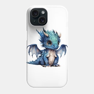 Blue dragon Phone Case