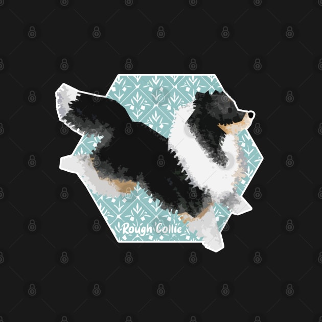 Rough Collie by Elspeth Rose Design