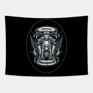 Highway Hooligans - Biker Life Tapestry