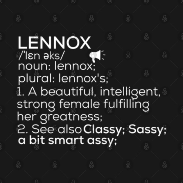 Lennox Name Lennox Definition Lennox Female Name Lennox Meaning