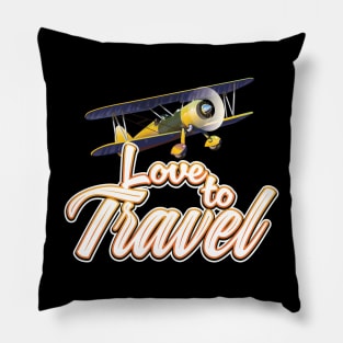 Love to Travel Pillow