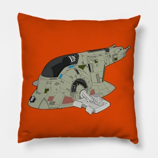 Vintage Collector Firespray Spaceship Pillow