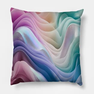 Abstract, Marble, Watercolor, Colorful, Vibrant Colors, Textured Painting, Texture, Gradient, Wave, Fume, Wall Art, Modern Art Pillow