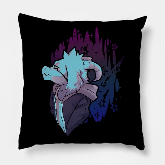 SwapFellShift Asriel Pillow by WiliamGlowing