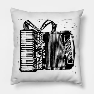 Piano Accordion Pillow