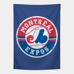 Vintage Montreal Expos Tapestry