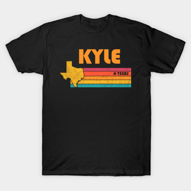 Discover Kyle Texas Vintage Distressed Souvenir - Funny - T-Shirt