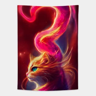 Space Cat Nyabula - Diavahl Tapestry