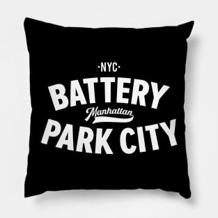 Battery Park City Manhattan: Urban Chic in New York City Pillow