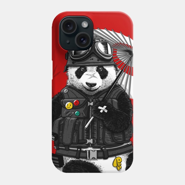 Soldier Panda Phone Case by albertocubatas