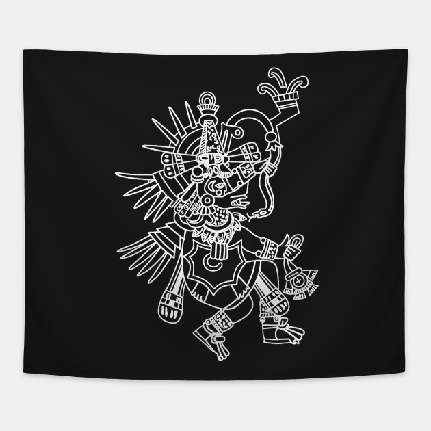 Aztec Quetzalcoatl Drawing