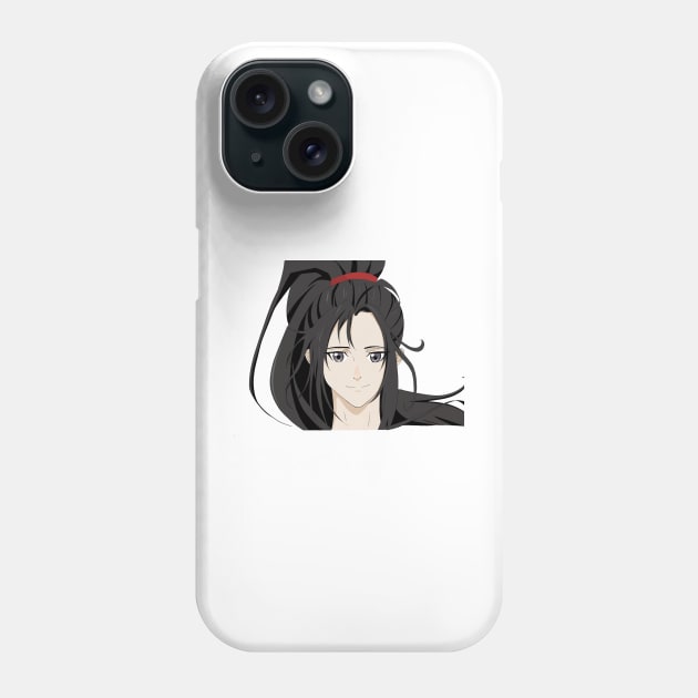 Wei Wuxian Face Phone Case by hanoung