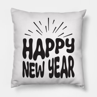 Happy New Year 2024 Pillow