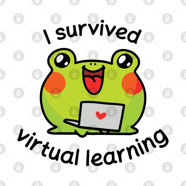 I survived virtual learning by Nikamii