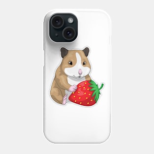 Hamster Strawberry Fruit Phone Case