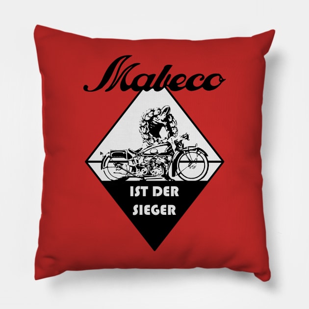 Mabeco ist der Sieger - grey Pillow by RosaLinde2803