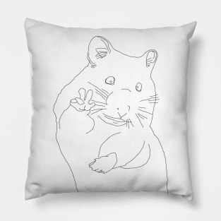 Peace Hamster Pillow