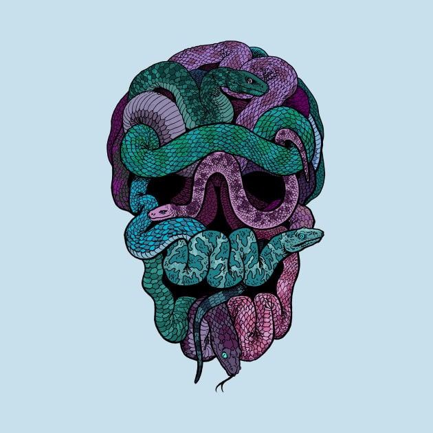 Snake Skull (Cosmic) by Dollars To Donuts