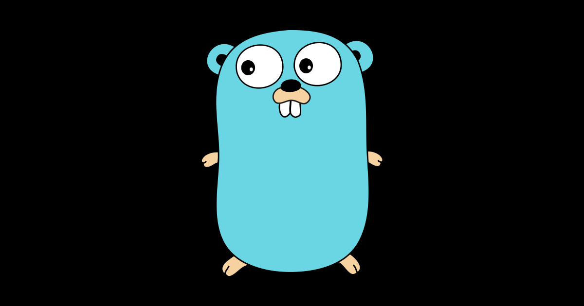 Go Golang Gopher Programming - Golang Logo - Pin | TeePublic