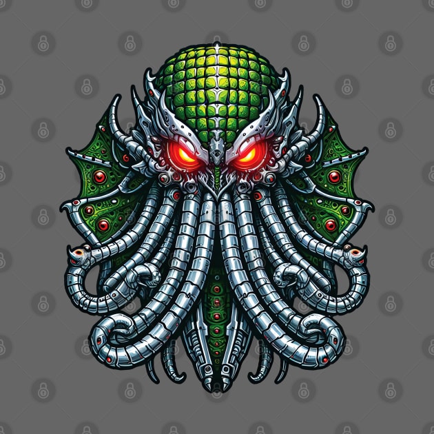 Biomech Cthulhu Overlord S01 D55 by Houerd