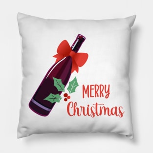 Merry Christmas Wine! Pillow