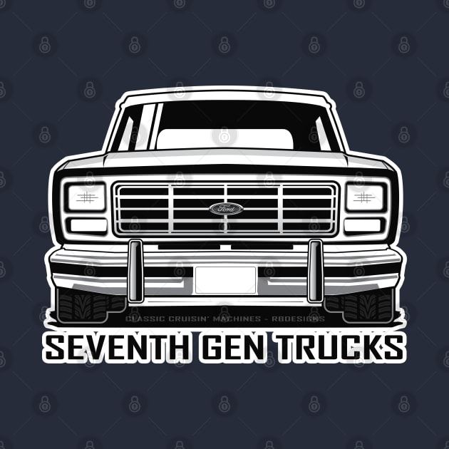 Seventh Gen Truck / Bullnose Grille 1980 - 1986 by RBDesigns