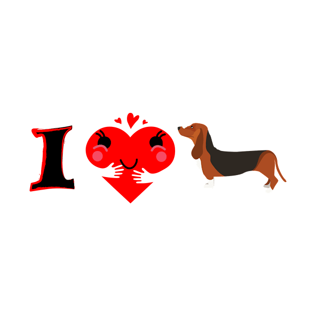 I heart my Dachshund by Pet & Nature Lovers