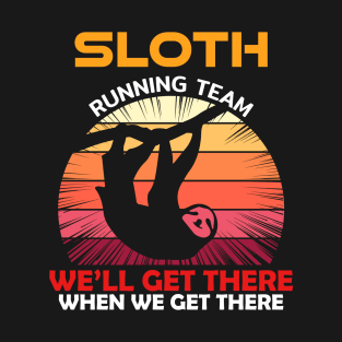 Sloth Running Team T-Shirt