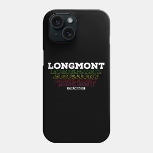 I Love Longmont Colorado USA Vintage Phone Case