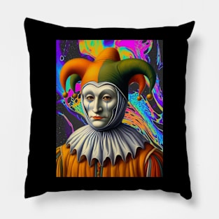 Sad clown Pillow
