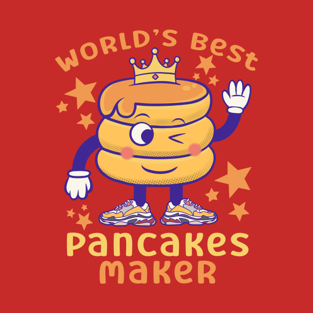 world best pancakes maker by Imaginar.drawing