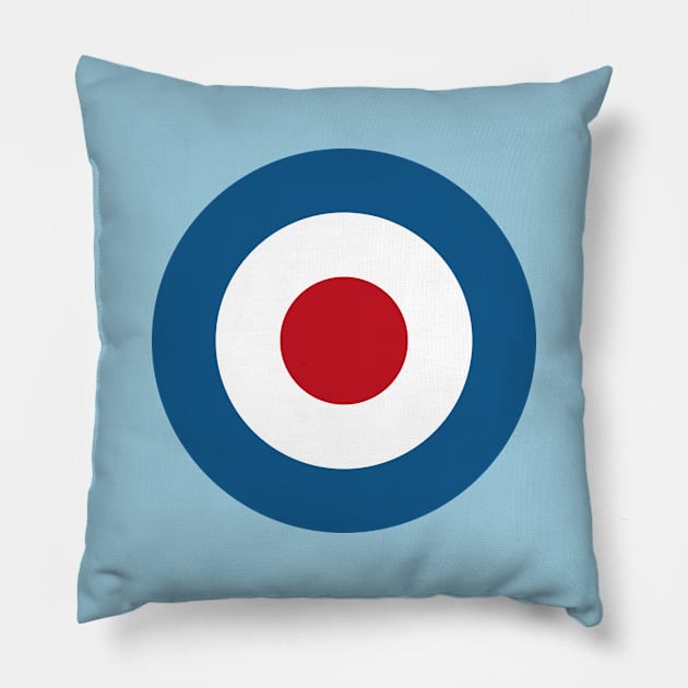 Roundel Pillow by DesignJobber