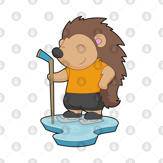 Hedgehog Field hockey Hockey stick Sports by Markus Schnabel