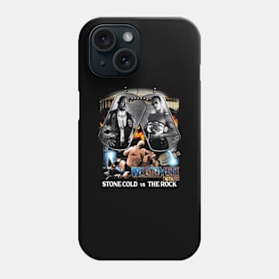 The Rock Vs. Stone Cold Steve Austin Tag Wrestlemania 17 Phone Case