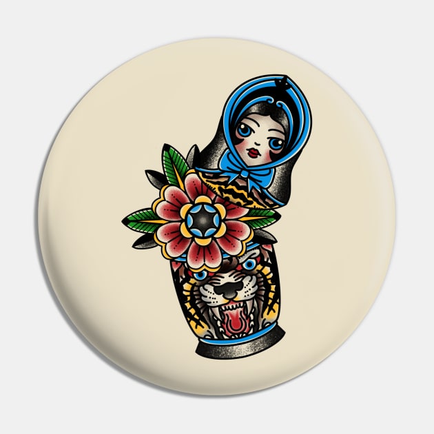 Matryoshka Pin by Jahaziel Sandoval