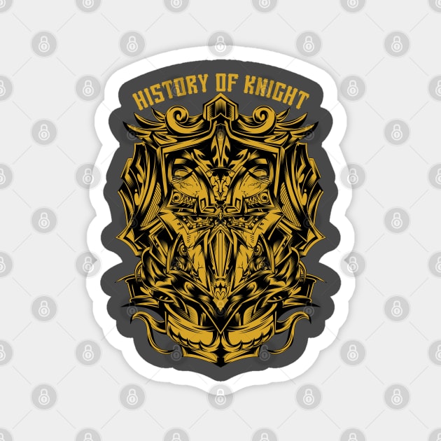 History of The Knight Magnet by Kingdom Arts and Designs