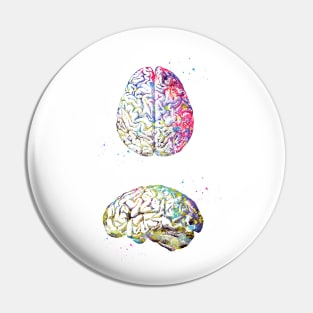 Human Brain Pin
