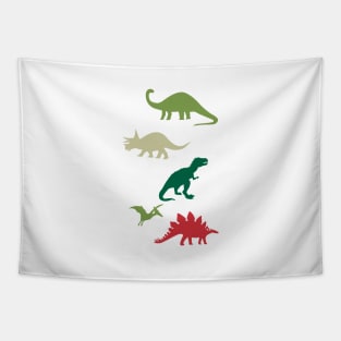 Dinosaur Holiday Tapestry