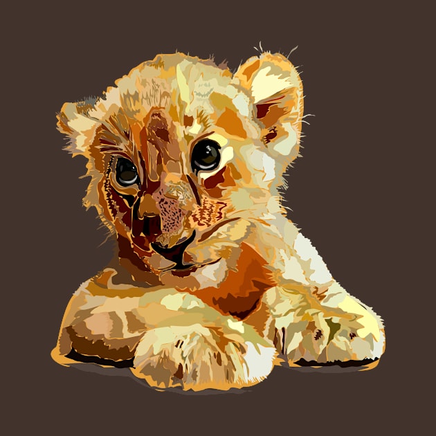 Cute baby lion by Impression Style