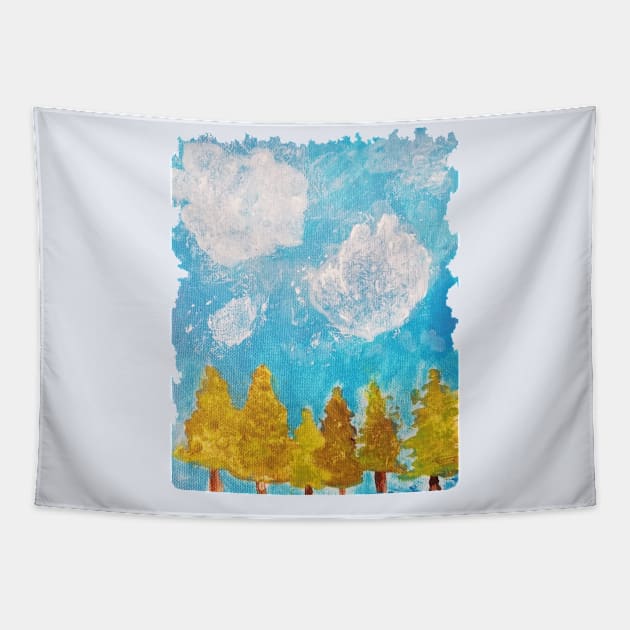 Beautiful Country Day! Tapestry by TEAGENCREATIONS