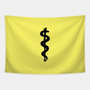 Medicine Caduceus Tapestry