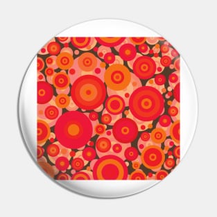 Unique Retro Pattern Pin