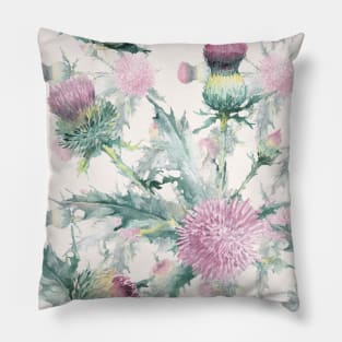 Scottish thistle Pillow