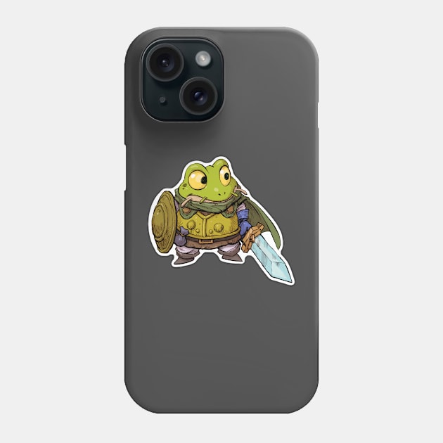 Frog Knight Phone Case by matthewart