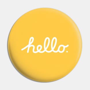 Hello: The Macintosh Office Pin