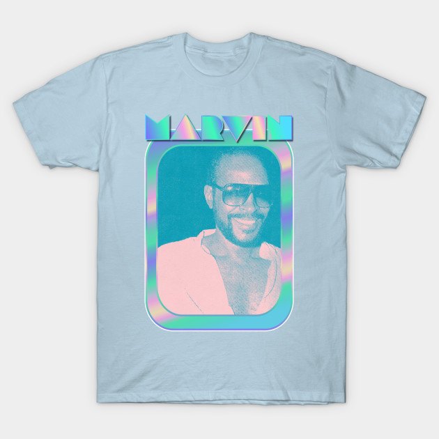 Discover Marvin Gaye / 80s Aesthetic Style Original Design - Marvin Gaye - T-Shirt