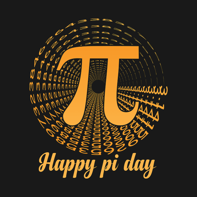 Happy World Pi Day, Mathematics Pi Symbol by Fabvity