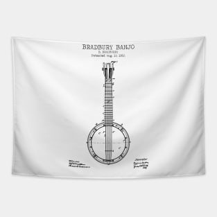 BANJO patent Tapestry